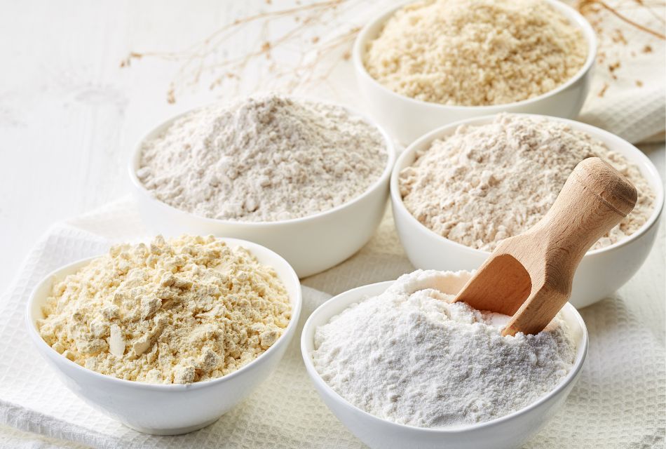 Molienda de legumbres para industria alimentaria. Harina sin gluten